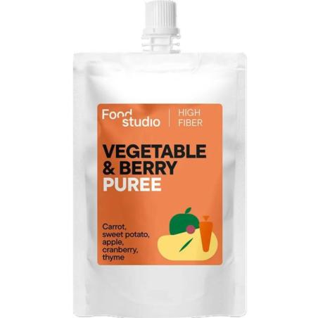 PUREE dla psów WARZYWNO-OWOCOWE           z marchewką, batatem, jabłkiem, żurawiną i tymiankiem 150ml FOOD STUDIO