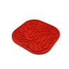 Mata slow fiboowl Xmas czerwona 19x19 cm  FIBOO