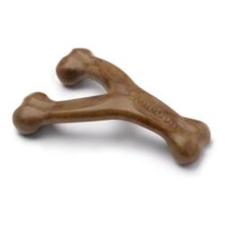 Gryzak dla psa Wishbone rozm.M 18cm       masło orzechowe BENEBONE