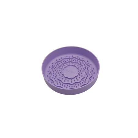 Miska spowalniająca jedzenie Lick         Fiboowl mini fioletowa FIBOO