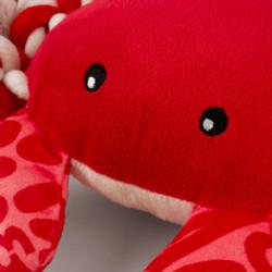 Krab Howie pluszowa zabawka z piszczałką  MAX&MOLLY