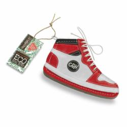 Mocna zabawka dla psa Trampek Gordon      Hi-Top z filcu i zamszu GREEN & WILD`S