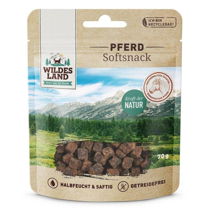 Konina przysmaki półwilgotne 70g          Softsnack Pferd WILDES LAND