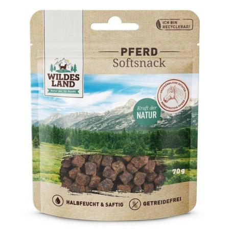 Konina przysmaki półwilgotne 70g          Softsnack Pferd WILDES LAND