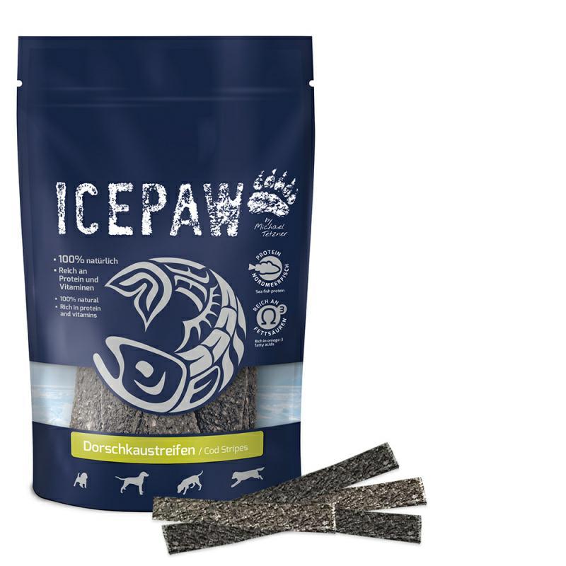 Paski dorsza dla psów 15                  szt.Dorschkaustreifen ICEPAW