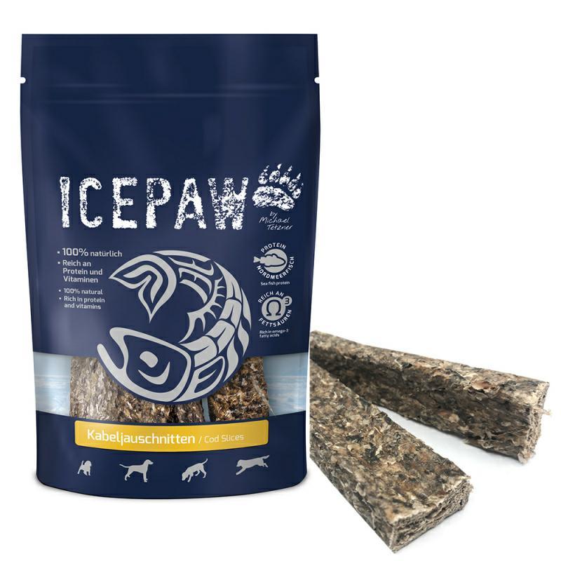 Gryzak z dorsza dla psów 4 szt.           Kabeljauschnitten ICEPAW