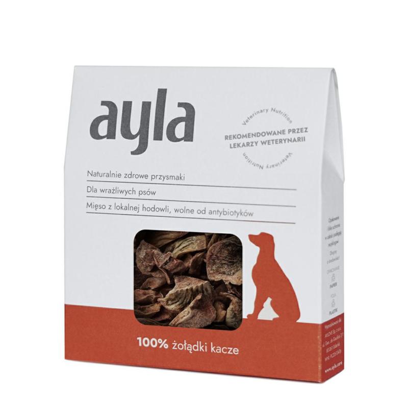 Żołądki kacze liofilizowane przysmaki     dla psa 28g AYLA DELIGHT