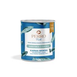 Karma mokra sardynka z cukinią -          monobiałkowa formuła psy dorosłe 800 g PERRO FISH