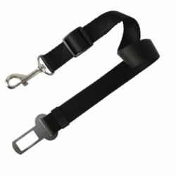 Pas bezpieczeństwa do samochodu dla psa   czarny 70cm DINGO