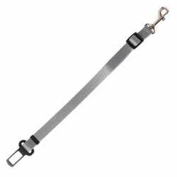 Pas bezpieczeństwa do samochodu dla psa   szary 70cm DINGO
