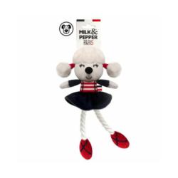 Pudel Blanche miękka zabawka MILK&PEPPER