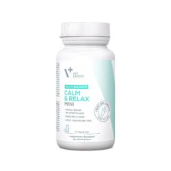 CALM & RELAX MINI - preparat na objawy    stresu dla psów małych ras i kotów 30 kaps. VET EXPERT