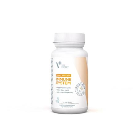 IMMUNE SYSTEM - preparat na odporność     dla psów i kotów 30 kaps. VET EXPERT
