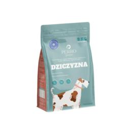 Karma sucha tłoczona na zimno- dziczyzna  - psy dorosłe średnie i duże rasy 9 kg PERRO