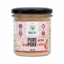 Karma mokra Wieprzowina z jabłkiem 300    g dla dorosłych psów DOGSTAR