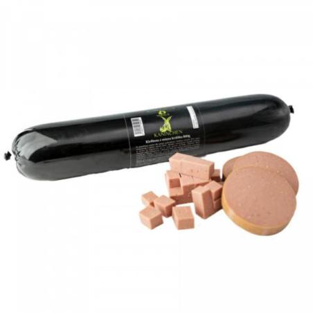 Kiełbasa treningowa z królika 800g        MIRALS