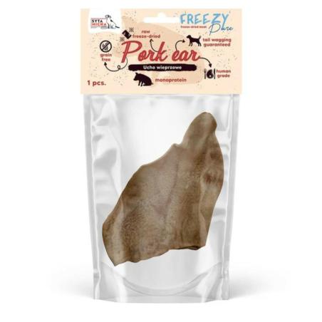 Liofilizowane ucho wieprzowe 1szt.        Freezy Pure SYTA MICHA