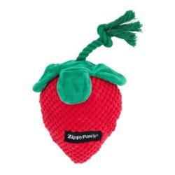 Zabawka dla psa Truskawka z liną ZIPPY    PAWS