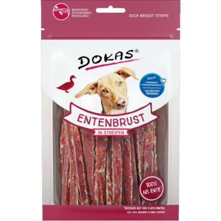 Filet z piersi kaczki cienkie paski 70g   DOKAS