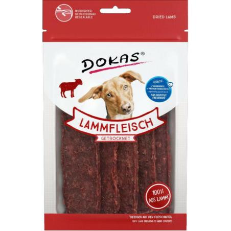 Filet z delikatnej jagnięciny paski 70g   DOKAS
