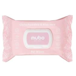 Chusteczki z chlorheksydyną i aloesem     dla psa i kota 40 szt MUBO